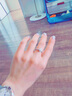 CRD克徕帝【现货闪发】倾世钻戒钻石戒指群镶闪耀克拉求婚结婚订婚 倾世豪华款【G0686F】 共约50分 主石40分F-G色SI 实拍图