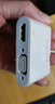 绿联Mini DP转HDMI\/VGA\/DVI苹果电脑转换器迷你DP扩展适用微软苹果电脑接投影仪 转HDMI+VGA【4K款/合金银】20421 实拍图