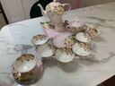 品来运 咖啡杯套装欧式茶具咖啡具套装骨瓷英式下午茶红茶具套装陶瓷 23头粉黛佳人内花 实拍图