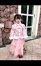 艾诺轮女孩过年衣服套装女童新年汉服冬季儿童拜年服旗袍加厚冬装款喜庆中国风宝宝唐装加绒保暖防寒仙女飘逸 2059香槟色加绒+头饰+眉心贴 110建议身高95-105CM左右建议年龄4-5岁 实拍图