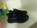 古卡顿（GUKADUN）欧洲站男鞋新款韩版运动鞋子男品牌休闲皮鞋真皮男士旅游波鞋牛皮 黑色 皮鞋码数 38 实拍图