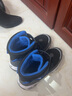 Skechers斯凯奇儿童绒绒靴雪地靴保暖男童棉鞋防寒加绒高帮女童靴660092L 男童/黑色/蓝色/BKBL 36 实拍图