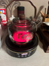 正扬电陶炉煮茶器家用玻璃煮茶壶烧水壶智能抽水一体煮茶炉电触屏保温 经典(触屏-描金)智能-黑色 实拍图
