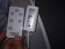 中联（ZOLEE）中联小吊扇小型迷你小风扇床上用风扇家用蚊帐扇学生宿舍用电风扇3叶大风力微风吊扇语音声控zolee 扇面直径50CM+遥控定时线 实拍图