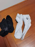 AUN爱优恩袜子四季纯色棉袜商务休闲长袜中筒透气抗菌运动男士防臭袜 秋冬中筒袜(2黑2深灰2浅灰) 均码 实拍图