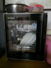 奇田（Qitian）家用消毒柜 立式消毒柜 高温消毒 立式保洁柜单门 RTP- 二星级 45L -50A J01智能 黑色 晒单实拍图