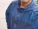 迪卡侬骑行服帽衫秋运动服卫衣户外自行车山地风衣OVBAP蓝色XXL-2939966 实拍图