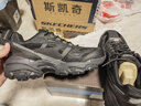 斯凯奇（Skechers）新款男鞋子户外复古百搭厚底老爹鞋运动鞋休闲鞋 237121-BBK 全黑色 42 实拍图