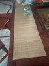素臻（SUZHEN）茶具茶道配件 茶盘垫餐垫 茶帘 竹席 竹帘竹垫茶垫隔热过滤垫茶席 大号竹编茶席30*120 实拍图