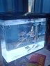 森森（SUNSUN） 鱼缸水族箱金鱼缸带灯鱼缸过滤器玻璃鱼缸桌面鱼缸 黑色 高清玻璃HR-500（带18件） 实拍图
