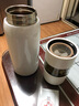 茶之恋茶水分离杯保温杯男女泡茶杯大容量车载便携式户外旅行父亲节水杯 珠光白 实拍图