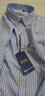 诺贝尔保罗（NOBOLPAUL）衬衫男长袖商务休闲免烫水洗春秋衬衣中老年男士爸爸条纹纯色衬衣 619  浅蓝印花 38 实拍图