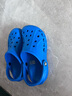 CROCS卡骆驰洞洞鞋贝雅男鞋女鞋轻便耐磨一脚蹬拖鞋休闲鞋|10126 青花瓷蓝-4JL 39 (240mm) 实拍图