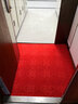 酌秀 酒店迎宾地毯宾馆地毯定制可裁剪绒布地毯走廊过道入户电梯毯子家用吸水红地毯防滑定制 富贵大红普通款 0.9米宽 长1米 实拍图