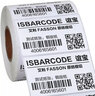 谊宝（ISBARCODE） 铜版标签纸 不干胶条码打印纸 热转印碳带空白贴纸标签打印机条码纸铜板纸 60*50mm*1000张/卷 实拍图