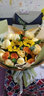 琐拉鲜花速递玫瑰向日葵混搭花束送朋友长辈礼物全国同城配送 向日葵香槟混搭新款花束 实拍图