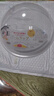 INOMATA日本进口微波炉加热盖耐高温保温罩 剩菜剩饭食物罩防溅盖 1个装(直径23.9cm*高7.4cm) 实拍图