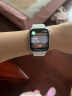 Apple Watch Series 8 智能手表GPS款41毫米银色铝金属表壳白色运动型表带MP6K3CH/A 晒单实拍图