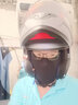 西骑者（WestBiking）防晒冰丝头套骑行面罩摩托车头罩男女春夏季户外全脸防尘防风透气 黑色【带眼镜孔】 实拍图
