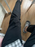 罗蒙（ROMON）纯色休闲裤纯棉长裤透气潮春夏季男裤韩版锥形修身男士裤子男 浅卡其九分 32 130斤 实拍图