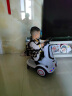 欧乐童婴幼儿漂移平衡车儿童电动车可坐人带遥控玩具童车代步车 白色双驱早教6V4A  畅玩版 晒单实拍图