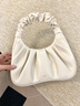 JW PEI褶皱云朵包GABBI白色包女包手提包法式小众单肩腋下包2T03 米白色羊纹【神仙姐姐同款】 实拍图