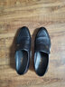 金利来（Goldlion）皮鞋男透气男鞋商务休闲套脚头层牛皮摔纹一脚蹬乐福鞋懒人鞋子男 四季单鞋款 38 实拍图