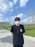 QMXD项链男潮新款扑克牌黑桃AK锁骨链嘻哈牌吊坠蹦迪百搭学生项链 实拍图