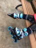 Rollerblade轮滑鞋儿童溜冰鞋男女初学全套装进阶可调透气轻便旱冰SPITFIRE 黑绿鞋+儿童套装 S（28-32）码轻盈三轮 实拍图