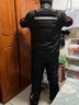 MOTO-BOY骑行服男摩托车衣服冬赛车机车服套装骑行裤防风防水防摔摩旅四季 J07P06套装黑色 3XL 实拍图