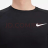 耐克（NIKE） 男子运动套装2025新款有氧健身训练跑步紧身衣T恤衫 紧身裤 短裤 黑色/健身修身两件套/晒图退5 2XL/185 实拍图