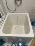 TOTO浴室柜套装0.6米浴室柜+一体盆+龙头 （柜体黑/白可选） (06-A) 实拍图