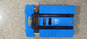 顺和手推车拉货行李车家用平板车伸缩小拖车橡胶轮折叠手拉车便携式 浅蓝色2.5寸轮配2条弹力绳 实拍图