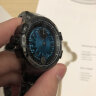 史尼嘉（sniica） 太阳之子手表全自动镂空机械表防水钢带腕表欧美潮流时尚大表盘手表男 达芬奇8026M-暗夜蓝光 实拍图