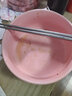 北欧创意陶瓷哑光汤碗沙拉碗 浓汤碗家用米饭碗法海钵餐具早餐碗 6寸碗-粉色 实拍图
