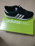 阿迪达斯（adidas）男鞋跑步鞋 25冬季新款缓震轻便夜跑运动鞋网面透气低帮休闲鞋子 新到货/黑白缓震/晒图退5 41 （内长255mm） 实拍图
