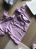 浪莎（LangSha）秋衣秋裤女美体内衣套装薄款女士保暖内衣打底 浅紫V领/修身款 均码 修身款【适合80-150斤】 实拍图