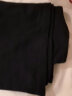 续点 短袖t恤男 纯棉运动夏季休闲紧身圆领白色修身男士高端户外T恤 黑色 M（90-118斤左右） 实拍图