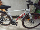 飞鸽（FLYING PIGEON）飞鸽公路自行车700C跑车成人男女青少年大中小学生车竞速骑行单车 超越铝架-直把-纳多灰 24速入门级 实拍图