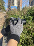 马田专业摄影手套单反微单相机触屏加厚保暖男女冬加绒防寒防风露指半指耐磨骑行运动户外开车防滑手套 二代中码 实拍图