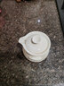 佳铖 手抓壶茶具小茶壶德化白瓷陶瓷功夫茶具配件家用三才盖碗茶杯茶碗过滤泡茶壶泡茶器大号 双耳手抓壶 实拍图