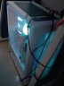 航嘉（Huntkey） 暗夜猎手5 电脑机箱台式DIY全侧透游戏水冷ATX大板背线机箱 暗夜猎手5-白色+电竞600W电源（额定600W） 实拍图