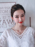 翰德思跳动的心项链女时尚锁骨链镶锆石浪漫送女友送老婆生日情人节礼物 【不刻字】金色白锆+项链 实拍图