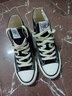 飞跃（Feiyue）官方经典高帮帆布鞋子男女鞋春秋情侣学生潮流滑板鞋休闲运动鞋男 622复古黑色 39 偏大一码 实拍图