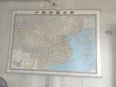海南省地图 地图挂图 大尺寸1.5米*1.1米 无拼缝 办公室、会议室挂图挂画背景墙面装饰 三亚 海口 实拍图