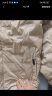 JEEP吉普羽绒服男外套男装联名风衣冲锋衣棒球服白鸭绒冬季大鹅短款派克服夹克男加厚保暖面包服冬装衣服 卡其色 XL(125斤-140斤) 晒单实拍图