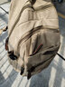 新款帆布大容量男士双肩包旅行背包时尚潮男中大学生书包 卡其色 实拍图