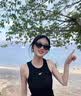 京物GM墨镜男女同款通用太阳镜猫眼显瘦眼镜户外防晒明星情侣礼物 实拍图