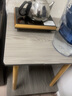 木匠印记边桌茶几简约家用双层现代客厅多功能小茶桌简易储物桌边几 两层灰色40x40x53cm 实拍图