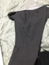 SIDISEN西裤男修身灰色西服裤商务休闲直筒正装男士上班夏季潮流西装裤 中灰色（秋冬款-平纹） 33 码（适合145-155斤） 实拍图